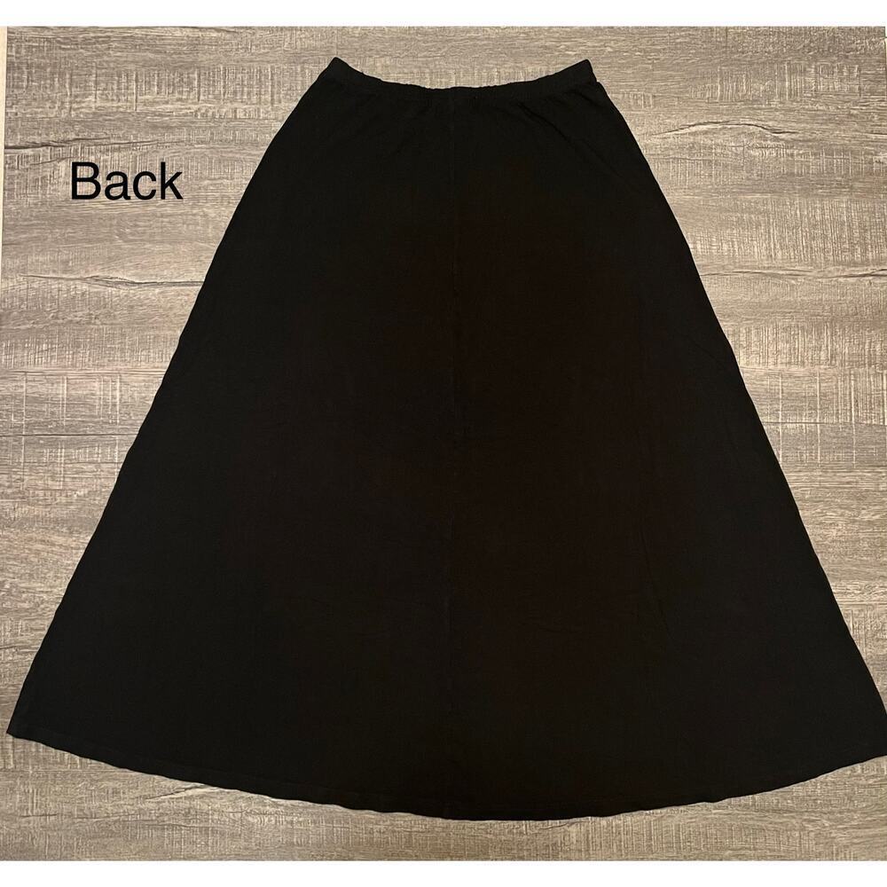 Cut Loose Women's Long A - Line Black Skirt, Size S - Picture 2 of 7